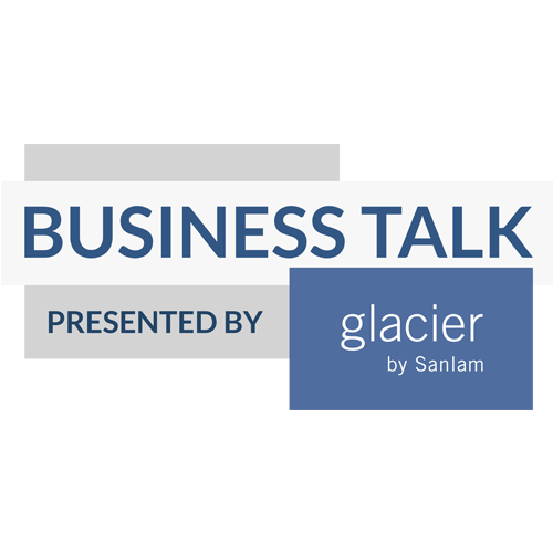 Business Talk presented by Glacier by Sanlam logo